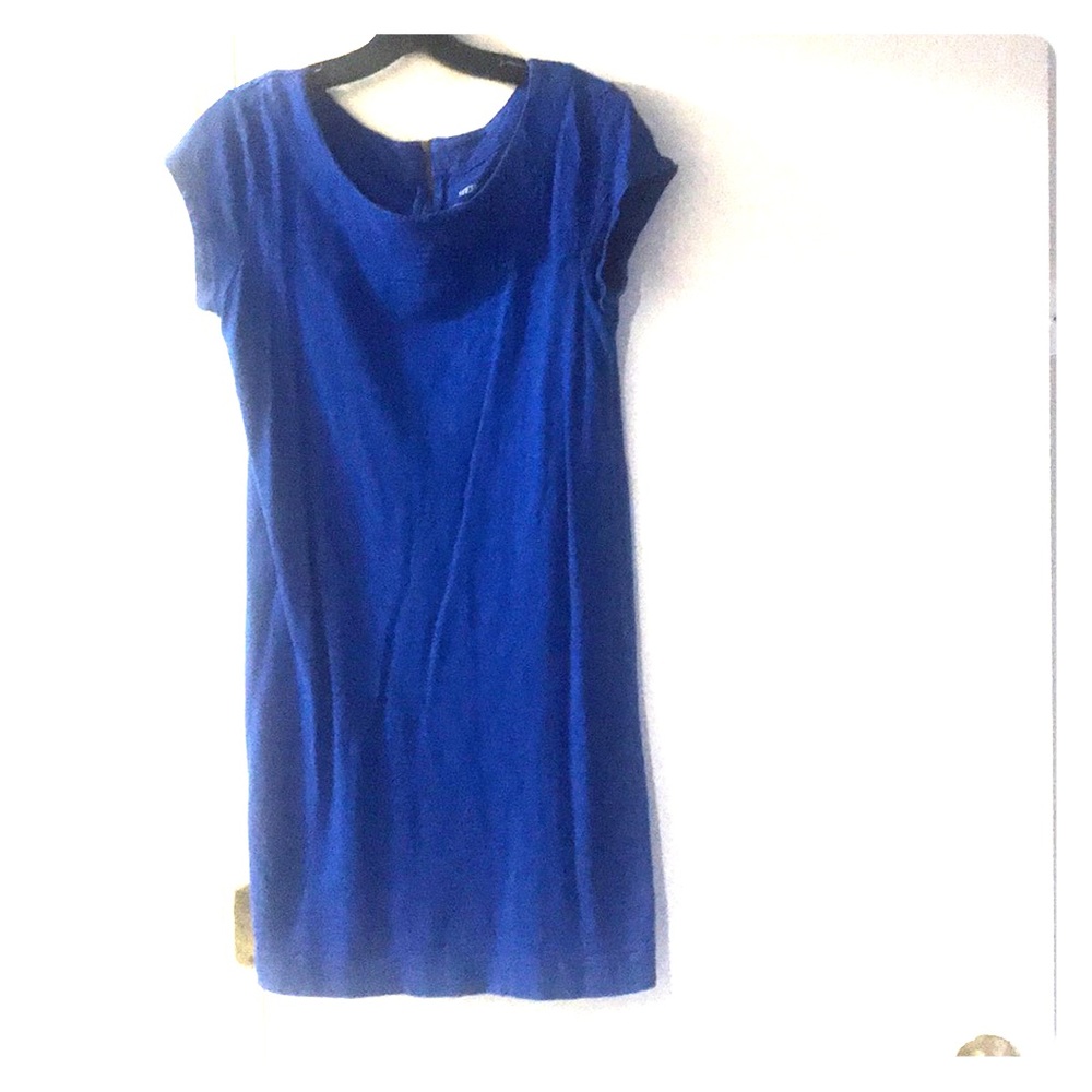 Merona blue tee shirt dress